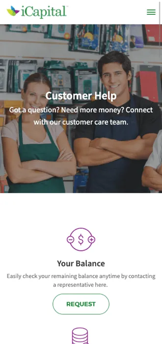Customer Help - Mobile